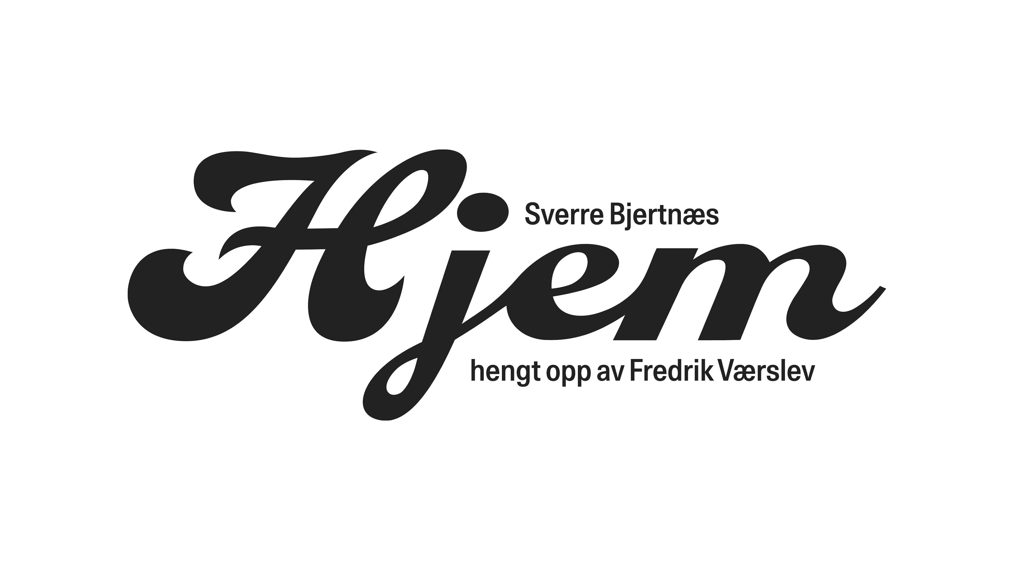 Title illustration for the exhibition 'Sverre Bjertnæs – HJEM'
